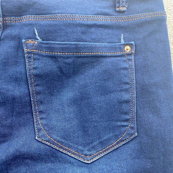 Curve Appeal Womens Jeans Size 8/29 Minimalist Jegging Skinny Ankle Blue Denim - Picture 16 of 16
